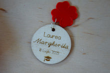 Carica l'immagine nel visualizzatore di Gallery, Retro portachiavi laurea con ciondolo