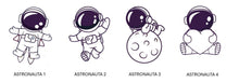 Carica l&#39;immagine nel visualizzatore di Gallery, SCATOLINE COMUNIONE TEMA ASTRONAUTA
