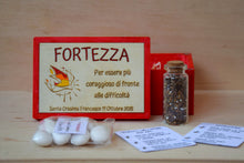 Carica l&#39;immagine nel visualizzatore di Gallery, BOMBONIERE CRESIMA CON DONI SPIRITO SANTO
