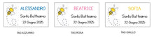 Carica l&#39;immagine nel visualizzatore di Gallery, BOMBONIERE BATTESIMO CON SEMI PER API
