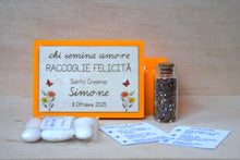 Carica l&#39;immagine nel visualizzatore di Gallery, BOMBONIERE CRESIMA CON SEMI PER API
